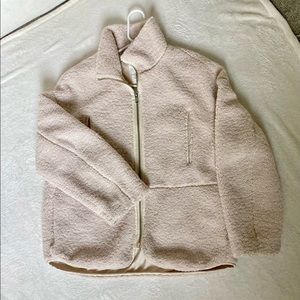 Zip-up Teddy Jacket